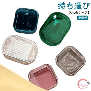 部分入れ歯 半透明 マウスピース リテーナーケース 義歯 洗浄ケース 入れ歯ケース いればケース 洗浄 持ち運び マウスピースケース 入れ歯 軽量 ケース 矯正ボックス 付け歯 抗菌 防湿 携帯