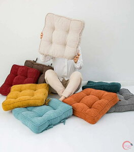 座布団 クッション 45*45cm フロアクッション 北欧 チェアパッド ソファー 椅子用 角形 おしゃれ 和室 抱き枕 チェアクッション 床 車 オフィス イス 座る ベッド かわいい ざぶとん 大人 子供