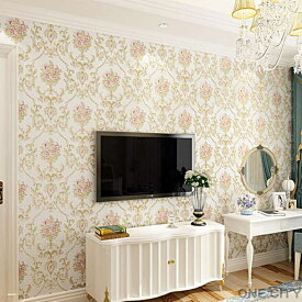 アンティーク ヨーロピアン風 壁紙シール インテリア 素敵 花柄 リメイクシート モダン おしゃれ 北欧風 53cm*3m 可愛い 透けない のり付き 貼りやすい リフォーム シール 防汚 剥がせる