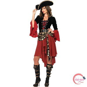 ハロウィン 仮装 カウガール 海賊 コスプレ 西部劇 パイレーツ 女海賊 衣装 レディース コスチューム 民族衣装 女性用 4点セット 制服 かっこいい セクシー 大きいサイズ 大人 舞台 演出服 イ