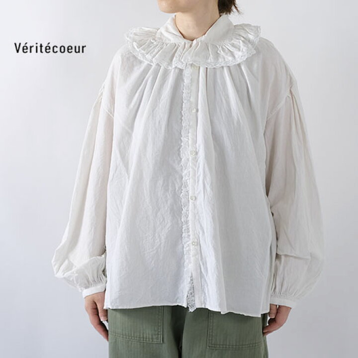 楽天市場】ヴェリテクール Veritecoeur LTD-056 レースブラウス＊送料 
