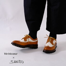 期間限定セールアイテムポイント10倍！！ウィンターセール!WINTER SALE 20%OFF!! ヴェリテクール veritecoeur VC-2786 SHOTO×Veritecoeur レザーシューズ＊送料無料＊《即日発送》【返品不可】