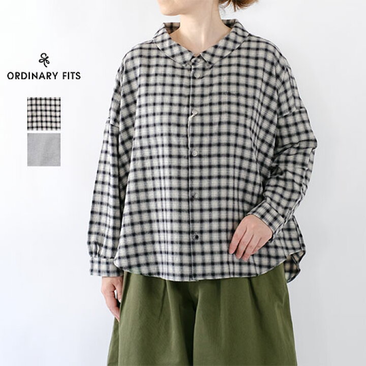 楽天市場】オーディナリーフィッツ ordinary fits バーバーシャツ 