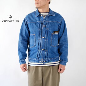 オーディナリーフィッツ ordinary fits メンズ デニム ジャケット ユーズド 1ST DENIM JACKET 1ST USED OF-J013＊送料無料＊《即日発送》【smtb-MS】【あす楽対応】