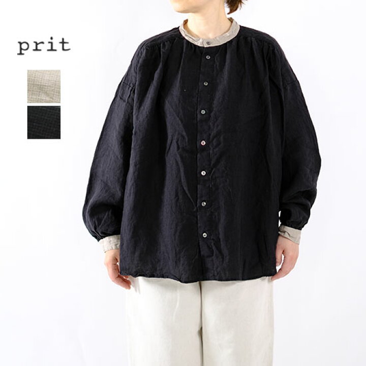 楽天市場】プリット prit フレンチリネンキャンバス クレリック 