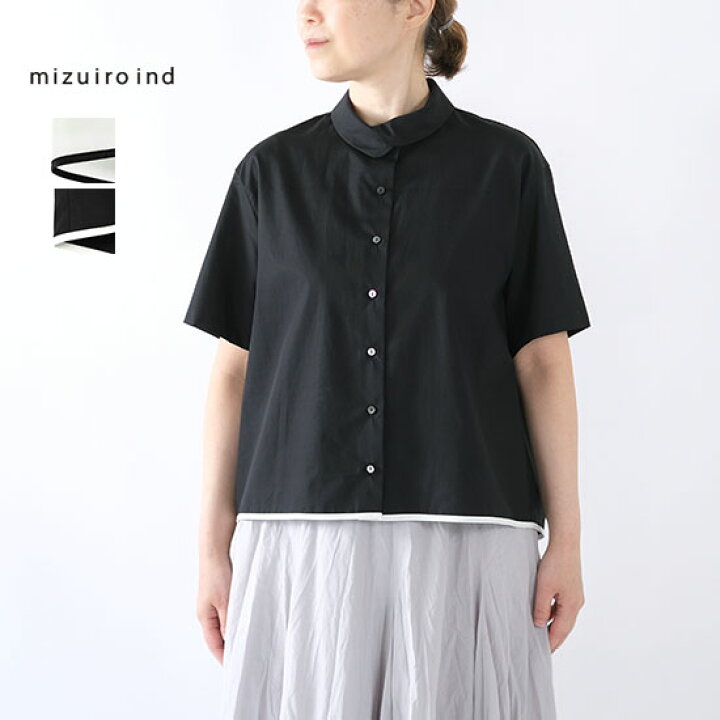 楽天市場】ミズイロインド mizuiro ind ラウンドカラーバイカラー 