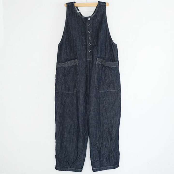 楽天市場】ブロカント Brocante 10ozデニム トラヴァイユサロペット 33 