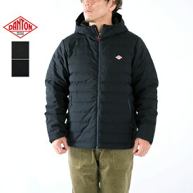 ダントン DANTON メンズ ウールライクポリエステル ミドルダウン フード ジャッケット DT-A0187 PWL＊送料無料＊《即日発送》