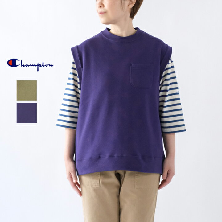 楽天市場】チャンピオン Champion スウェットベスト MADE IN USA C5 