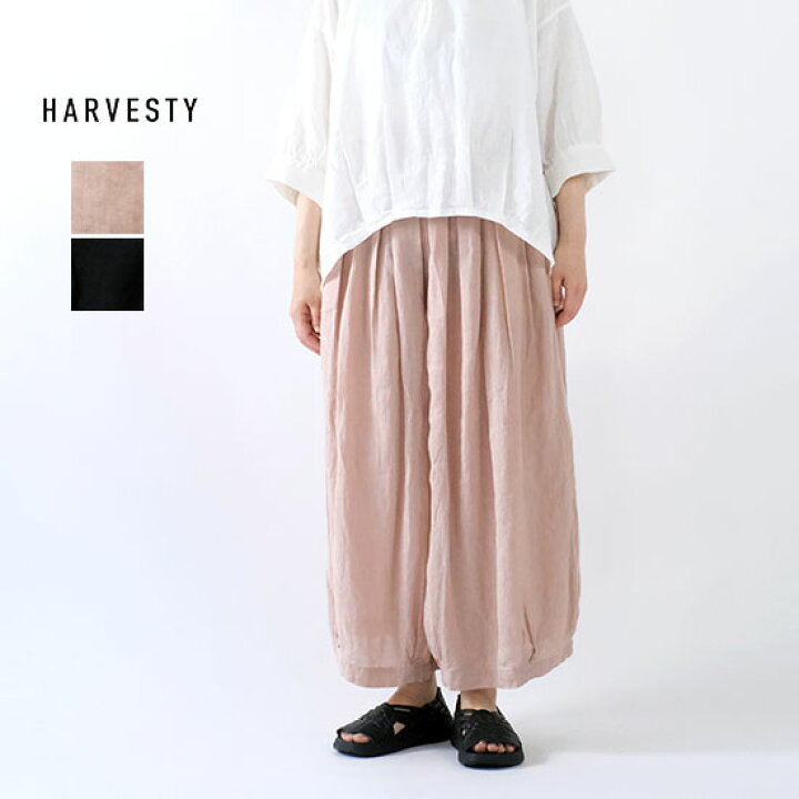 楽天市場】ハーベスティ HARVESTY フレンチリネン サーカスキュロット  