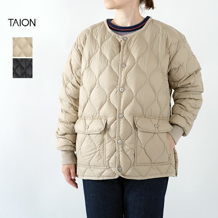 楽天市場】タイオン TAION レディース ミリタリー オーバーサイズ 