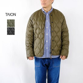 タイオン TAION メンズ ミリタリー M65 ライナーWジップ ダウンジャケット ソフトシェル M65LSZBML-1＊送料無料＊《即日発送》