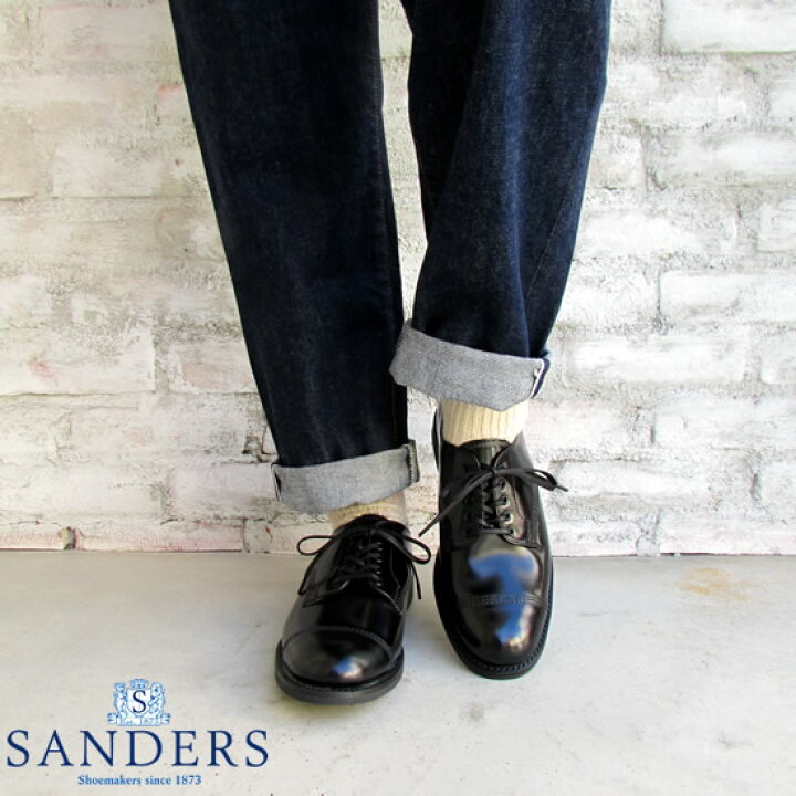 楽天市場】サンダース SANDERS レディース MILITARY DERBY SHOE 