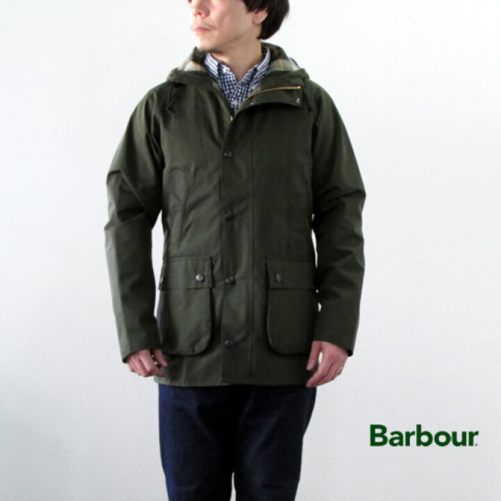楽天市場】Barbour バブアー メンズ フーデッドビデイル SL 2レイヤー 