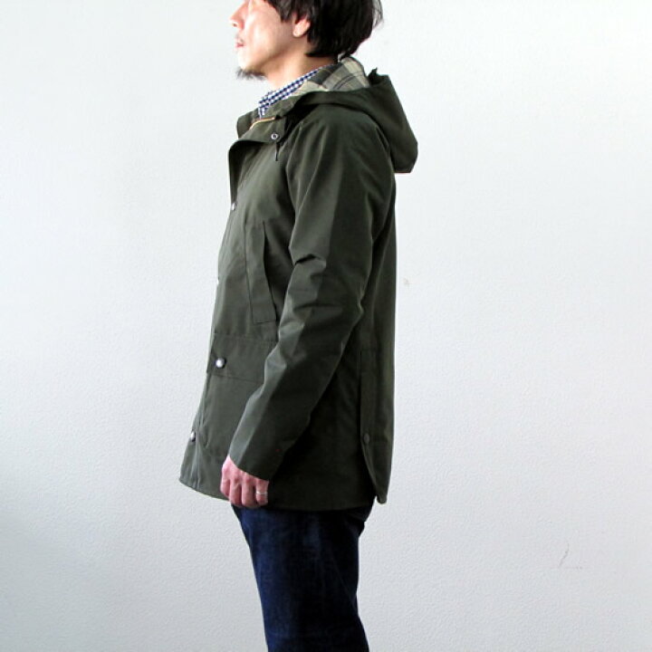 楽天市場】Barbour バブアー メンズ フーデッドビデイル SL 2レイヤー 