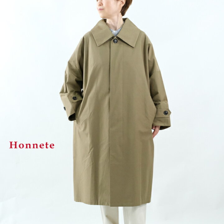 楽天市場】オネット Honnete ニュー ラウンドカラー コート NEW ROUND 