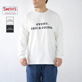 スミス アメリカン SMITH'S AMERICAN メンズ(ユニセックス) ブルックリン 長袖 Tシャツ BROOKLYN tee [cheap, chic &amp; colors]《即日発送》