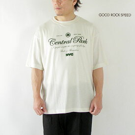 最終プライス♪ファイナルセール!SALE!40%OFF!! グッドロックスピード GOOD ROCK SPEED メンズ NYC グラフィック プリントTシャツ GRAPHIC T-SHIRT 25NYC010W ユニセックス＊送料無料＊《即日発送》【返品不可】