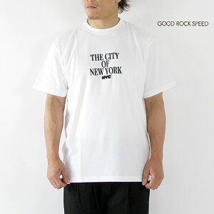 �ŏI�v���C�X��t�@�C�i���Z�[��!SALE!40%OFF!! �O�b�h���b�N�X�s�[�h GOOD ROCK SPEED �����Y NYC �h? T�V���c CENTER EMBROIBERY T-SHIRT 25NYC015W ���j�Z�b�N�X�s���������t�y�ԕi�s�z