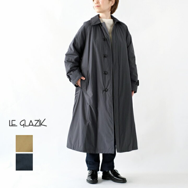 楽天市場】Le glazik ル グラジック ダウン フレア コート LG-A0096 