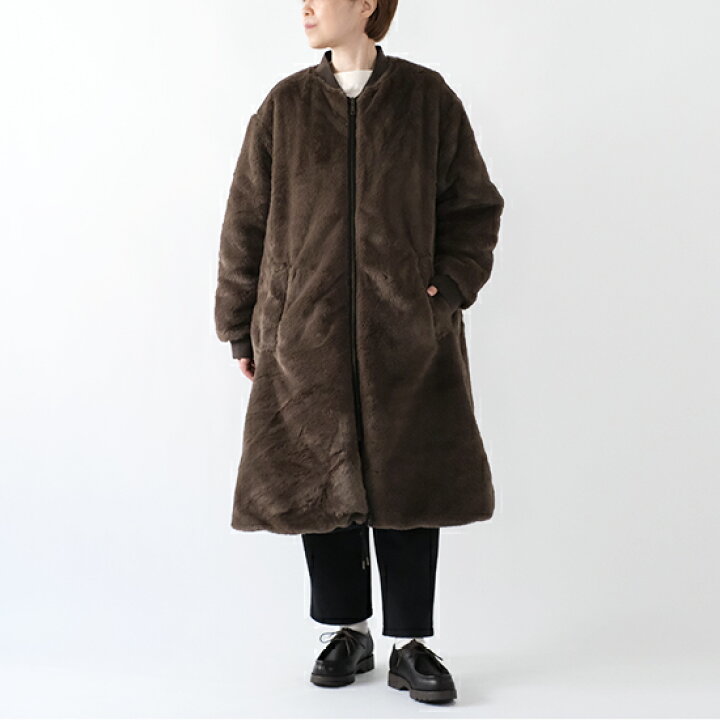 楽天市場】ル グラジック Le glazik エコファー リバーシブル ロング 