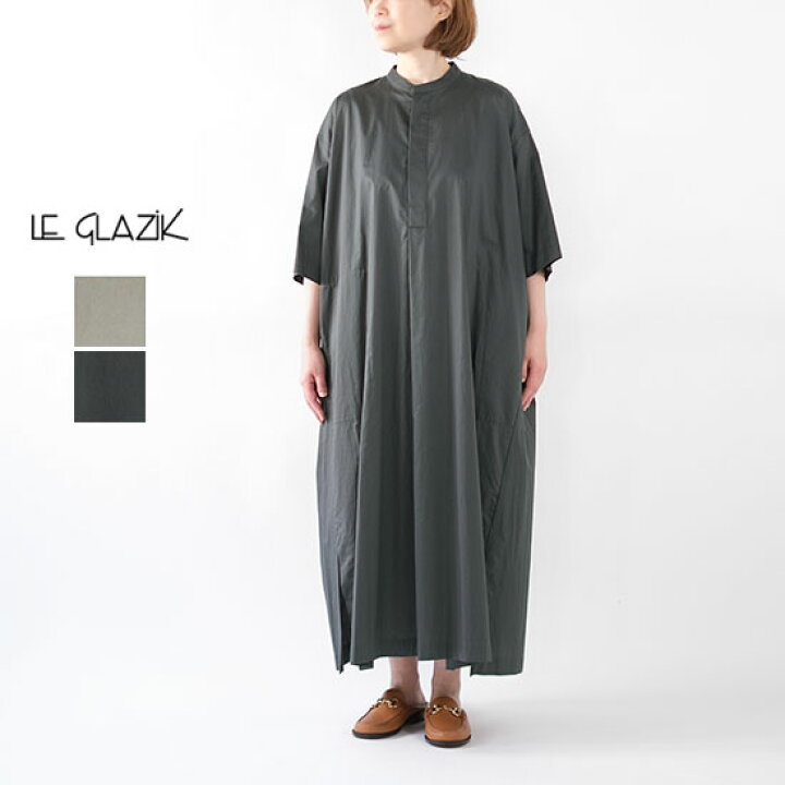 楽天市場】ル グラジック Le glazik コットン プルオーバーワンピース 