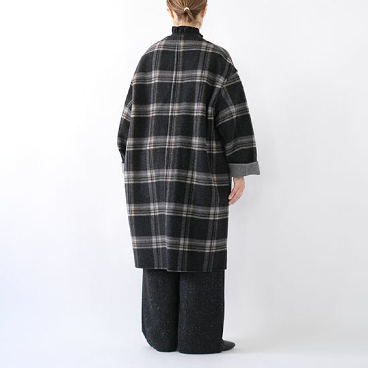 楽天市場】ル グラジック Le glazik ウールリバー リバーシブルコート 