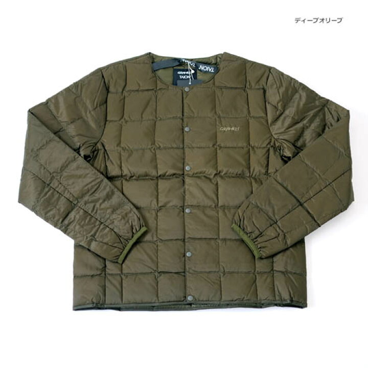 楽天市場】グラミチ×タイオン GRAMICCI×TAION メンズ INNERDOWN JACKET 