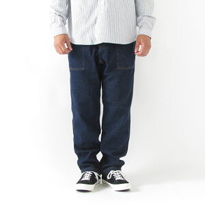 �O���~�` Gramicci �����Y �X�g���b�`�f�j�� ���[�Y �e�[�p�[�h ���b�W �p���c STRETCH DENIM LOOSE TAPERED RIDGE PANT G5SU-P083������������ �s���������t
