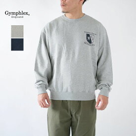 楽天スーパーセール!!SALE 半額50%OFF!! ジムフレックス Gymphlex メンズ コットンテリー クルーネックプルオーバー スウェット GY-C0388 FCT＊送料無料＊《即日発送》【返品不可】