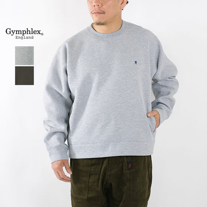 楽天市場】ジムフレックス Gymphlex メンズ ダンボールニット クルー 