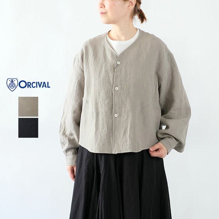 楽天市場】オーシバル/オーチバル ORCIVAL リネン シャツジャケット OR 