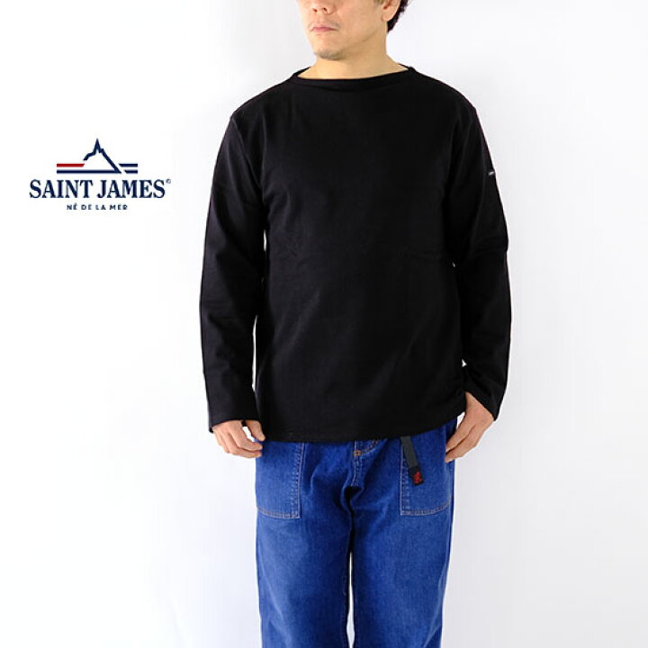 楽天市場】セントジェームス SAINT JAMES メンズ ウェッソン 無地 