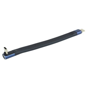 Type-C P[u USB4 PD 240W }[d L Xg[g 40Gbps Thunderbolt 3 4 12cm V[gP[u tbg 8K60Hz PR-USBC-FT