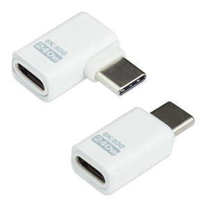 Type-C ϊ A_v^ 2Zbg pxϊ L^ L^ Xg[g USB4 2.0Ή ő240W 80Gbps Thunderbolt݊ ϊRlN^ [d f[^] USB C ^Cv C PR-UA009-2ST