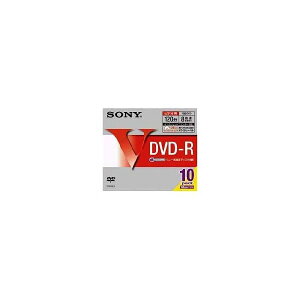 SONY DVD-R �f�B�X�N �^��p 120 �� 8�{�� 10������ 5�~���P�[�X 10DMR12HPSS