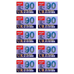 maxell �I�[�f�B�I�e�[�v�A�m�[�}��/�^�C�v1�A�^������90���A10�{�p�b�N UR-90L 10P(N)