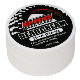 ディーアールシー(DRC) ビードクリーム 40g スポンジ付属 タイヤ交換 スムーズ作業 コンパクト