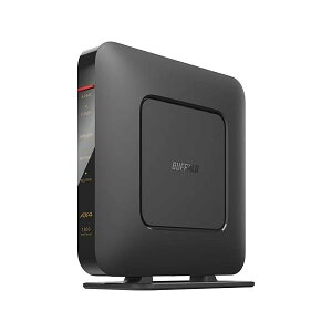 �o�b�t�@���[ WSR-1800AX4S/DBK [Wi-Fi 6(11ax)�Ή�Wi-Fi���[�^�[ 1201+573Mbps AirStation]