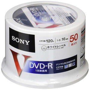 �\�j�[ �^��pDVD-R CPRM�Ή� 120�� 16�{�� 50���p�b�N 50DMR12MLPP