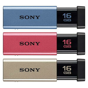 �\�j�[ USB������ USB3.1 16GB 3�{�Z�b�g �����^�C�v USM16GT 3C [�������K�i]