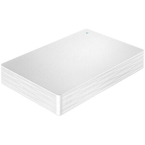 I-O DATA USB 3.1 Gen 1/2.0�Ή� �|�[�^�u���n�[�h�f�B�X�N �u�J�N���� Lite�v �z���C�g 2TB HDPH-UT2DWR