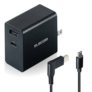 �G���R�� �m�[�gPC�pAC�A�_�v�^�[ PD�Ή� 52.5W Type-C1�|�[�g USB-A���X1�|�[�g GaN(�����K���E��) C-