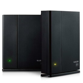 エレコム メッシュ WiFiルーター 無線LAN 親機+中継器セット WiFi6 11ax 1201+574Mbps IPv6(IPoE)対応 【20