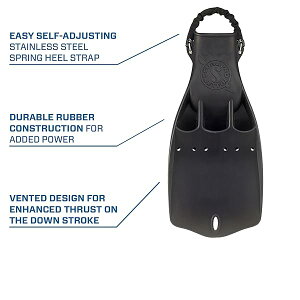 SCUBAPRO �X�L���[�o�v�� JET FIN �W�F�b�g�t�B�� SPRING STRAP�i�o�l���X�g���b�v�j �T�C�Y�FM