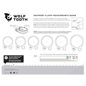 �E���t�g�D�[�X(Wolf Tooth) Wolf Tooth Seatpost Clamp 36.4mm Gold