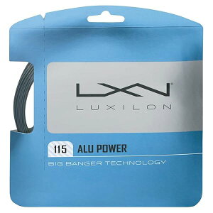 LUXILON(���L�V����) �e�j�X �X�g�����O �K�b�g ALU POWER 115(�A�� �p���[ 115) �V���o�[ WR8302001115