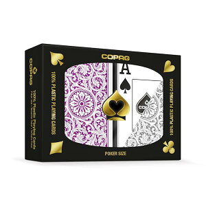 Copag 1546 Design 100%�v���X�`�b�N�g�����v �|�[�J�[�T�C�Y (�W��) �p�[�v��/�O���[ �W�����{�C��