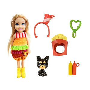 �o�[�r�[(Barbie) �`�F���V�[ �ւ񂵂�t�@�b�V���� �n���o�[�K�[ �y�����ւ��l�`�z�y3��~�z GR