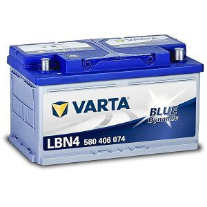 VARTA(�o���^) Blue Dynamic LBN4 (580 406 074) �A���ԗp�o�b�e���[ L315mm × W175mm × H175mm